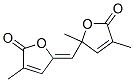 3,5-Dimethyl-5-[[(2Z)-4-methyl-5-oxofuran-2(5H)-ylidene]methyl]-2(5H)-furanone