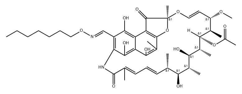 3-(Heptyloxyiminomethyl)rifamycin