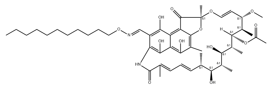 3-Undecyloxyiminomethylrifamycin SV