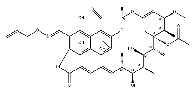3-(Allyloxyiminomethyl)rifamycin SV