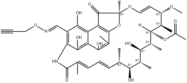 3-[(2-Propynyl)oxyiminomethyl]rifamycin SV