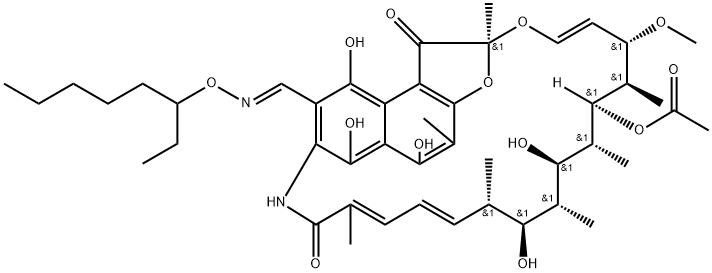 3-[(1-Ethylhexyl)oxyiminomethyl]rifamycin