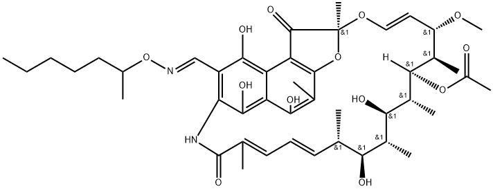 3-[(1-Methylhexyl)oxyiminomethyl]rifamycin SV
