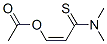 Acetic acid (Z)-2-(N,N-dimethylthiocarbamoyl)ethenyl ester