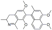 7-(4,5-Dimethoxy-2-methyl-1-naphthalenyl)-3,4-dihydro-6,8-dimethoxy-1,3-dimethylisoquinoline