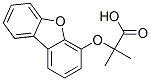 2-(4-dibenzofuranyloxy)-2-methylpropionic acid