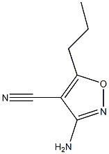 4-Isoxazolecarbonitrile,3-amino-5-propyl-(9CI)