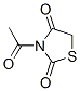 2,4-Thiazolidinedione, 3-acetyl- (9CI)