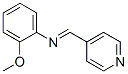 2-Methoxy-N-(4-pyridinylmethylene)benzenamine