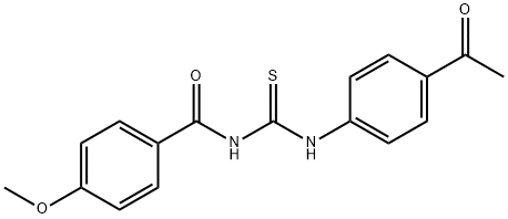 N-{[(4-acetylphenyl)amino]carbonothioyl}-4-methoxybenzamide
