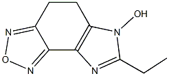 4H-Imidazo[4,5-e]-2,1,3-benzoxadiazole,7-ethyl-5,6-dihydro-6-hydroxy-(9CI)