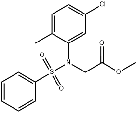 [苯磺酰基-(5-氯-2-甲基-苯基)-氨基]-乙酸甲酯