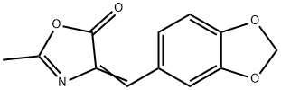 2-Methyl-4-(1,3-benzodioxole-5-ylmethylene)-2-oxazoline-5-one