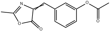 3-[[2-甲基-5-氧代噁唑-4(5H)-亚基]甲基]苯基乙酸酯