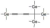 1,3-Pentadiyn-1-yl-5-ylidynetetrakis(trimethylgermane)