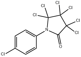 3,3,4,4,5,5-Hexachloro-1-(4-chlorophenyl)pyrrolidin-2-one