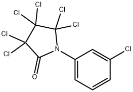 3,3,4,4,5,5-Hexachloro-1-(3-chlorophenyl)pyrrolidin-2-one