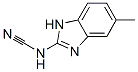 Cyanamide, (5-methyl-1H-benzimidazol-2-yl)- (9CI)
