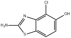 5-Benzothiazolol,2-amino-4-chloro-(9CI)