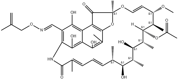 3-[(2-Methyl-2-propenyl)oxyiminomethyl]rifamycin SV