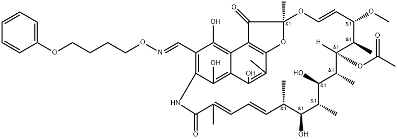 3-[(4-Phenoxybutoxy)iminomethyl]rifamycin