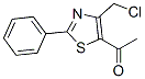 1-[4-(Chloromethyl)-2-phenyl-5-thiazolyl]ethanone