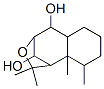 Decahydro-2,2,9,9a-tetramethyl-1,4-methano-3-benzoxepine-5,10-diol