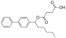 Butanedioic acid hydrogen 1-(1-[1,1'-biphenyl]-4-ylhexyl) ester