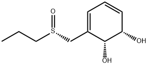 3,5-Cyclohexadiene-1,2-diol, 3-[[(S)-propylsulfinyl]methyl]-, (1S,2R)- (9CI)