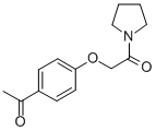 4'-[(1-Pyrrolidinyl)carbonylmethoxy]acetophenone