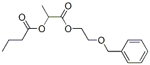 1-(2-phenylmethoxyethoxycarbonyl)ethyl butanoate
