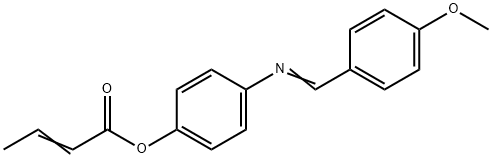 4'-(4-Methoxybenzylidenamino)phenol crotonic acid ester