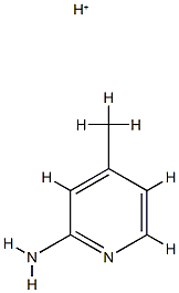2-Pyridinamine,4-methyl-,conjugatemonoacid(9CI)