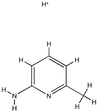 2-Pyridinamine,6-methyl-,conjugatemonoacid(9CI)