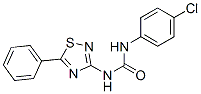N-(4-Chlorophenyl)-N'-(5-phenyl-1,2,4-thiadiazol-3-yl)urea