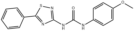 N-(4-Methoxyphenyl)-N'-(5-phenyl-1,2,4-thiadiazol-3-yl)urea