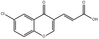 (E)-3-(6-氯-4-氧代-4H-色满-3-基)丙烯酸