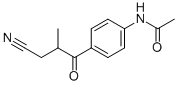 N-(4-(3-氰基-2-甲基-1-丙酰)苯基)乙酰胺
