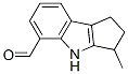 Cyclopent[b]indole-5-carboxaldehyde, 1,2,3,4-tetrahydro-3-methyl- (9CI)