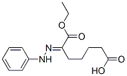 1-ethyl hydrogen 2-(phenylhydrazono)heptane-1,7-dioate