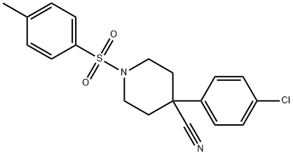 4-(4-chlorophenyl)-1-(p-tolylsulphonyl)piperidine-4-carbonitrile