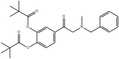 2,2-二甲基丙酸 4-[[甲基(苯甲基)氨基]乙酰基]-1,2-苯酯
