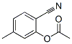Benzonitrile, 2-(acetyloxy)-4-methyl- (9CI)