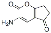 Cyclopenta[b]pyran-2,5-dione, 3-amino-6,7-dihydro- (9CI)