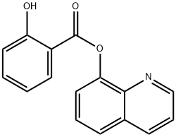 2-Hydroxybenzoic acid 8-quinolinyl ester