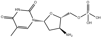 3'-amino-3'-deoxythymidine 5'-monophosphate