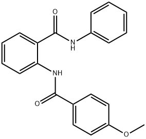 2-[(4-methoxybenzoyl)amino]-N-phenylbenzamide