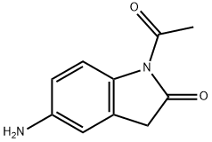 2H-Indol-2-one,  1-acetyl-5-amino-1,3-dihydro-