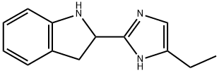 1H-Indole,2-(4-ethyl-1H-imidazol-2-yl)-2,3-dihydro-(9CI)