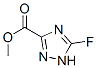 1H-1,2,4-Triazole-3-carboxylicacid,5-fluoro-,methylester(9CI)